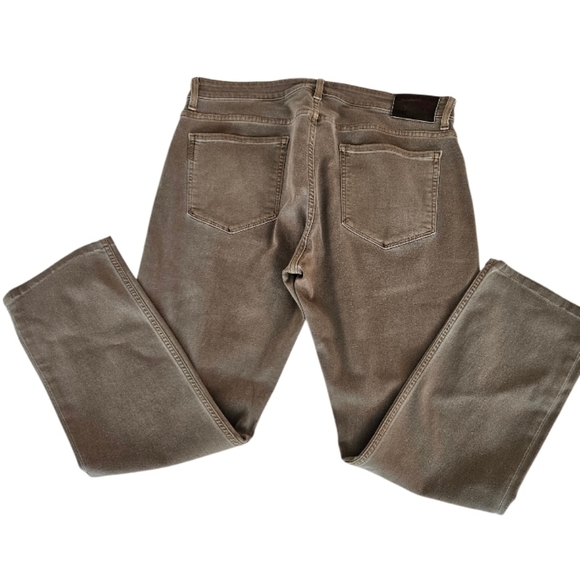 PAIGE  Federal Straigth  Slim Fit Khaki Jeans - Picture 4 of 13